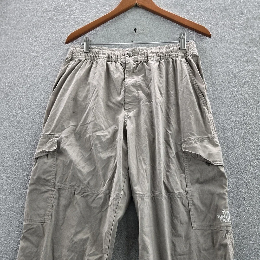 The North Face Men Pants M Gray Cargo Jogger Outdoor Hiking 30